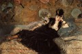 Mujer con abanico Realismo Impresionismo Edouard Manet